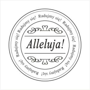 Stempel gumowy Crafty Moly Alleluja
